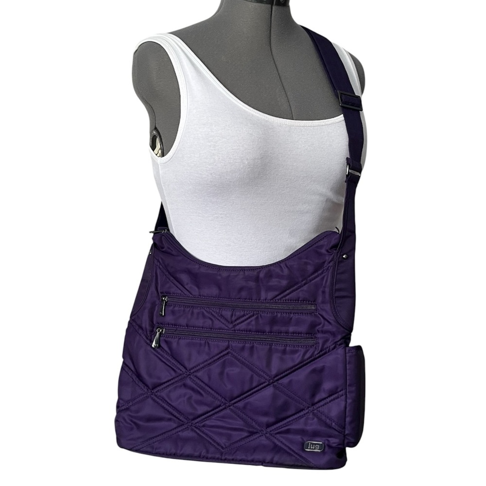 Lug crossbody bag Purple
